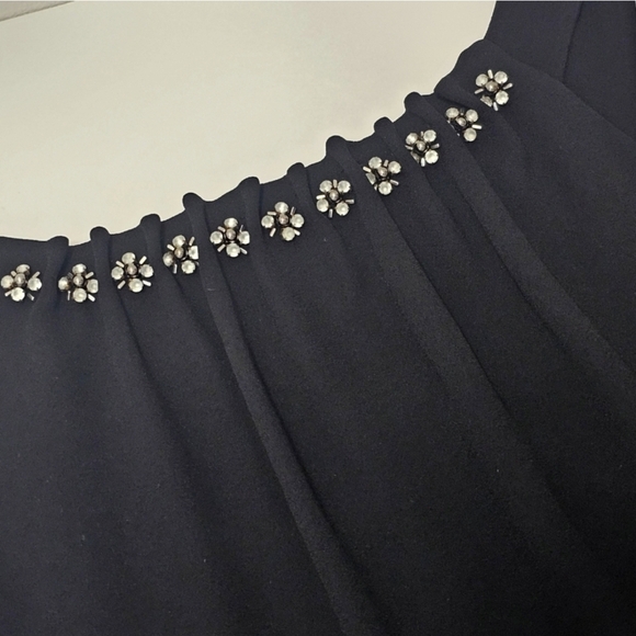 Tory Burch Black Sleeveless Midi Dress - Picture 8 of 16